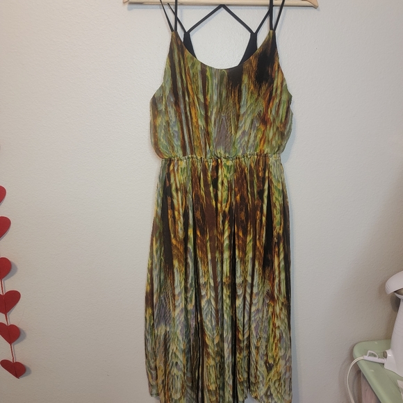 free bird Dresses & Skirts - Anthropology freebird dress. Boho strappy midi length